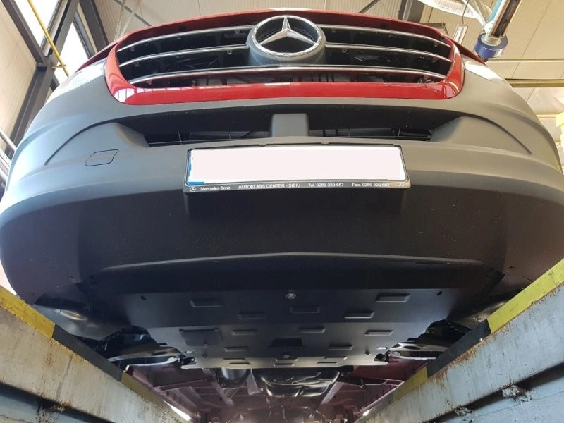 Bunnplate stål Mercedes-Benz Sprinter (W910) 2018 -> │ FWD - Motordeksel - Beskyttelse deksel under motor – bilde 5