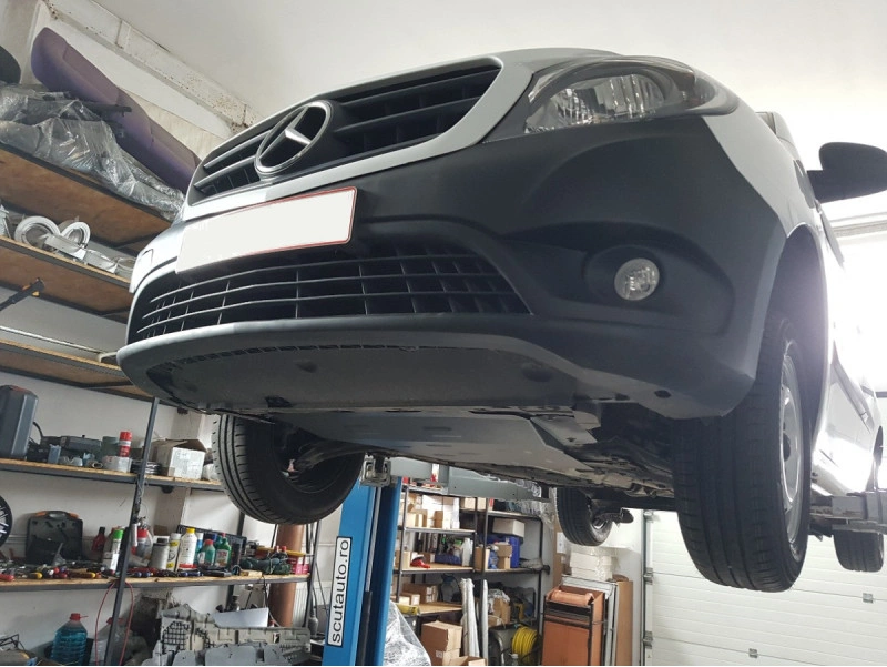 Bunnplate stål Mercedes Citan 2012 - 2021 | Motordeksel - Beskyttelse deksel under motor – bilde 7