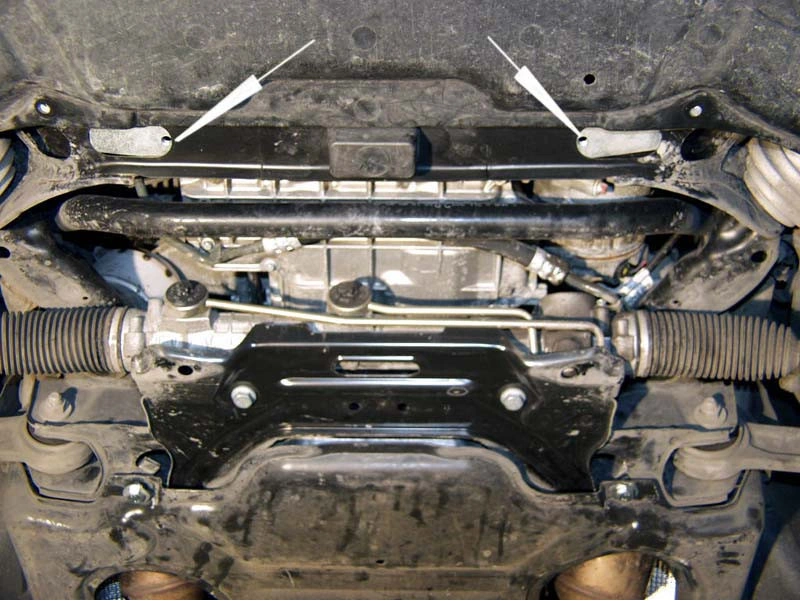 Bunnplate stål Mercedes E-Klasse W211 2002 - 2008 | Motordeksel - Beskyttelse deksel under motor – bilde 3