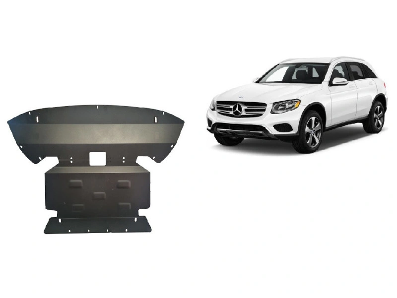 Bunnplate stål Mercedes GLC X253 2015 - 2022 | Motordeksel - Beskyttelse deksel under motor