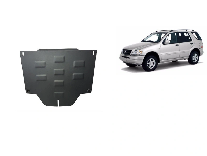 Bunnplate stål Mercedes ML W163 1998 - 2005 | Differensialdeksel - Beskyttelse deksel under differensial