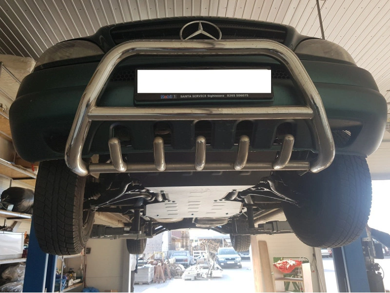 Bunnplate stål Mercedes ML W163 1998 - 2005 | Girkassedeksel - Beskyttelse deksel under girkasse – bilde 7