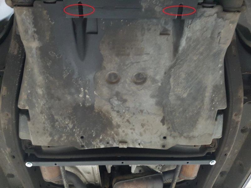 Bunnplate stål Mercedes ML W163 1998 - 2005 | Girkassedeksel - Beskyttelse deksel under girkasse – bilde 8