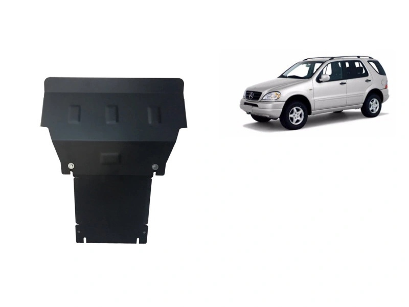 Bunnplate stål Mercedes ML W163 1998 - 2005 | Motordeksel - Beskyttelse deksel under motor