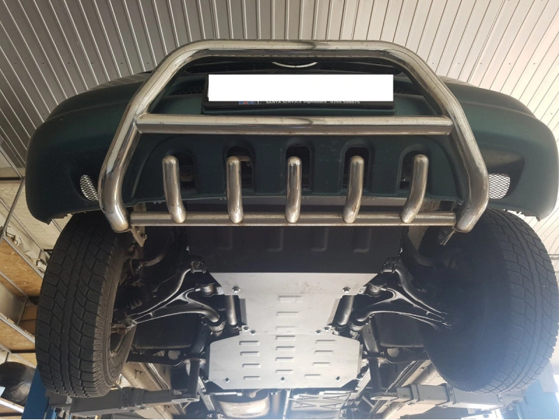 Bunnplate stål Mercedes ML W163 1998 - 2005 | Motordeksel - Beskyttelse deksel under motor – bilde 3