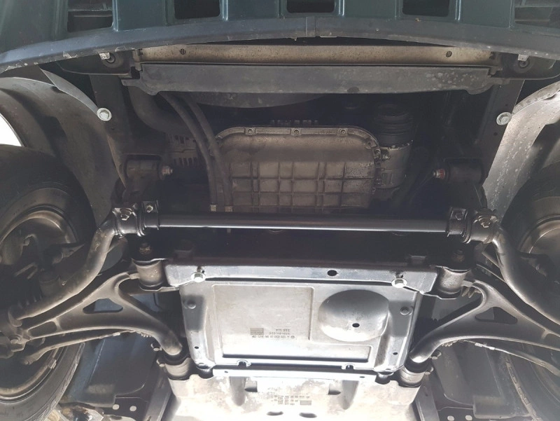 Bunnplate stål Mercedes ML W163 1998 - 2005 | Motordeksel - Beskyttelse deksel under motor – bilde 8