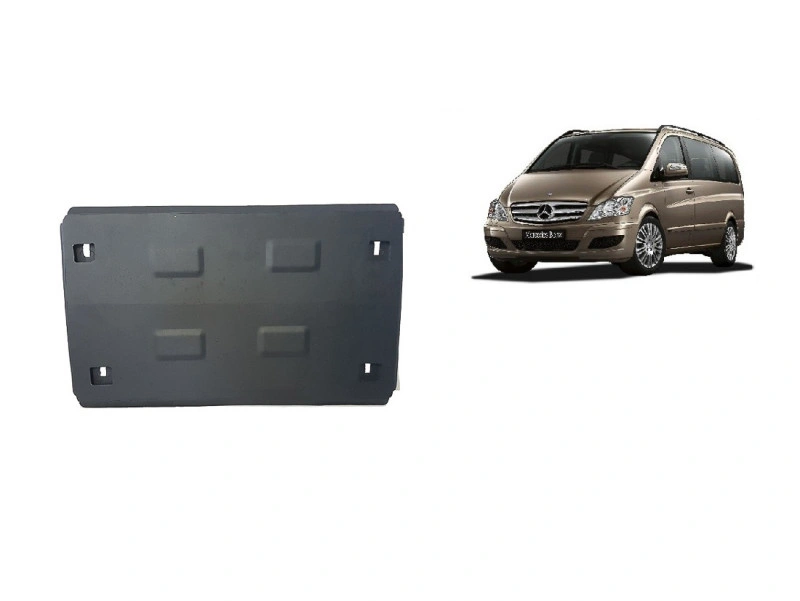 Bunnplate stål Mercedes Viano W639 4x2 2003 - 2014 | Motordeksel - Beskyttelse deksel under motor