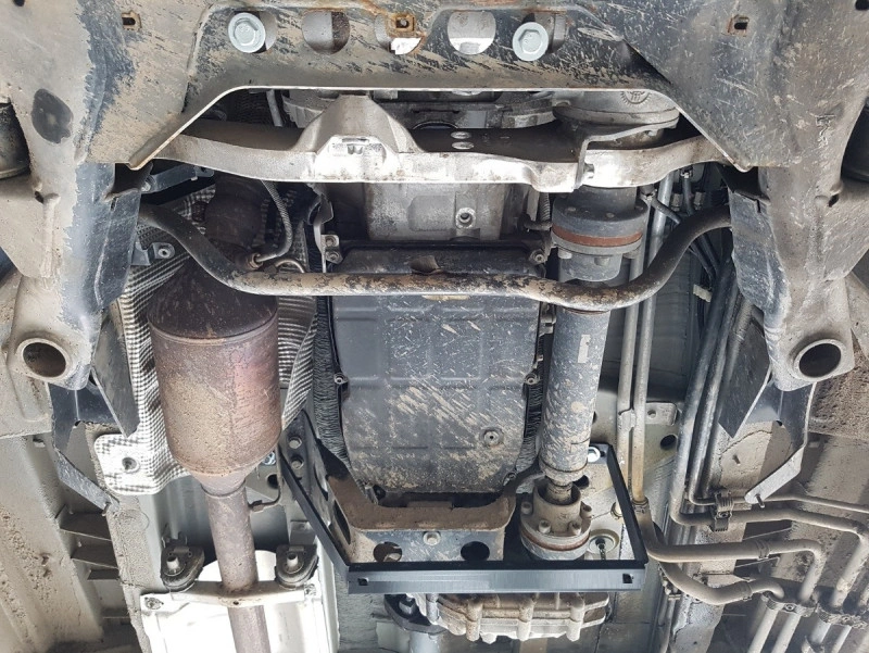 Bunnplate stål Mercedes Viano W639 4x4 2003 - 2014 | Girkassedeksel for automatgir - Beskyttelse deksel under girkasse – bilde 5