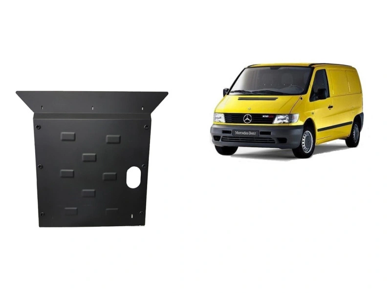Bunnplate stål Mercedes Vito 1996 - 2003 | Motordeksel - Beskyttelse deksel under motor