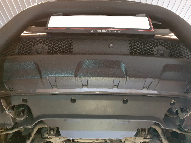 Bunnplate stål Mercedes X-Class 2017 - 2020 | Radiatordeksel - Beskyttelse deksel under radiator – bilde 2