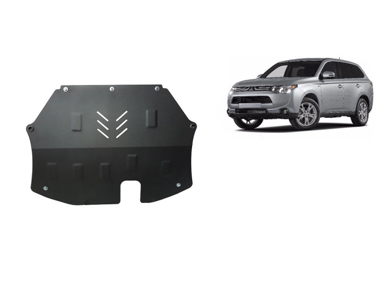 Bunnplate stål Mitsubishi Eclipse Cross 2018 -> | Motordeksel - Beskyttelse deksel under motor