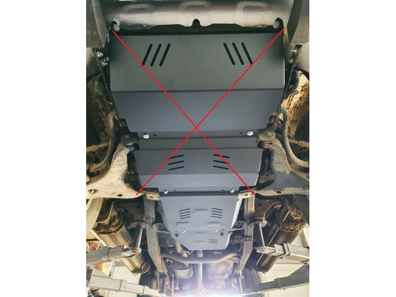 Bunnplate stål Mitsubishi L200 2005 – 2015 │ Girkassedeksel - Beskyttelse deksel under girkasse – bilde 4