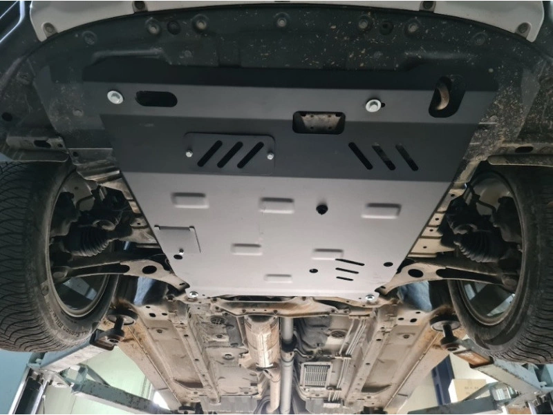 Bunnplate stål Mitsubishi Outlander II 2006 - 2012 / Citroen C4 Aircross 2012 - 2017 | Motordeksel - Beskyttelse deksel under motor – bilde 5