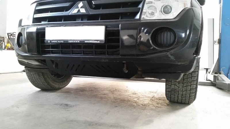 Bunnplate stål Mitsubishi Pajero IV 2006 - 2021 │ Beskyttelse deksel under motor – bilde 10