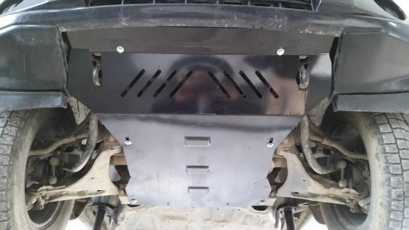 Bunnplate stål Mitsubishi Pajero IV 2006 - 2021 │ Beskyttelse deksel under motor – bilde 7