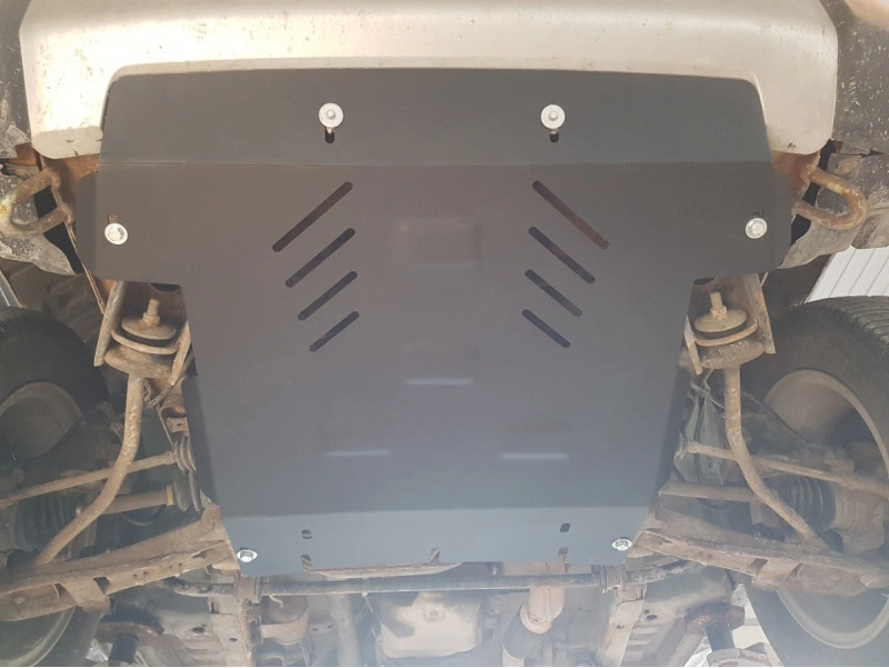Bunnplate stål Mitsubishi Pajero Pinin 1997 - 2007 | Motordeksel - Beskyttelse deksel under motor – bilde 4