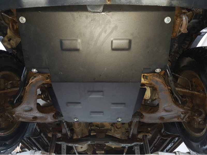 Bunnplate stål Mitsubishi Pajero Sport 1 1998 - 2007 | Motordeksel - Beskyttelse deksel under motor – bilde 3