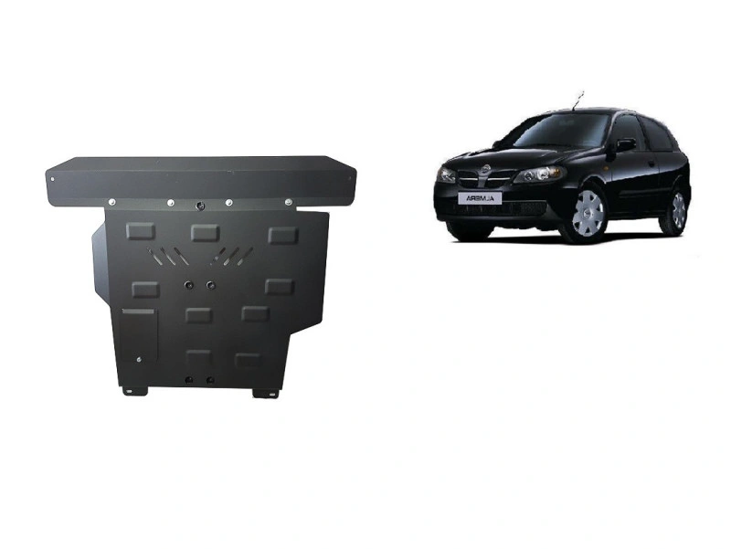 Bunnplate stål Nissan Almera Tino 2000 - 2006 | Motordeksel - Beskyttelse deksel under motor