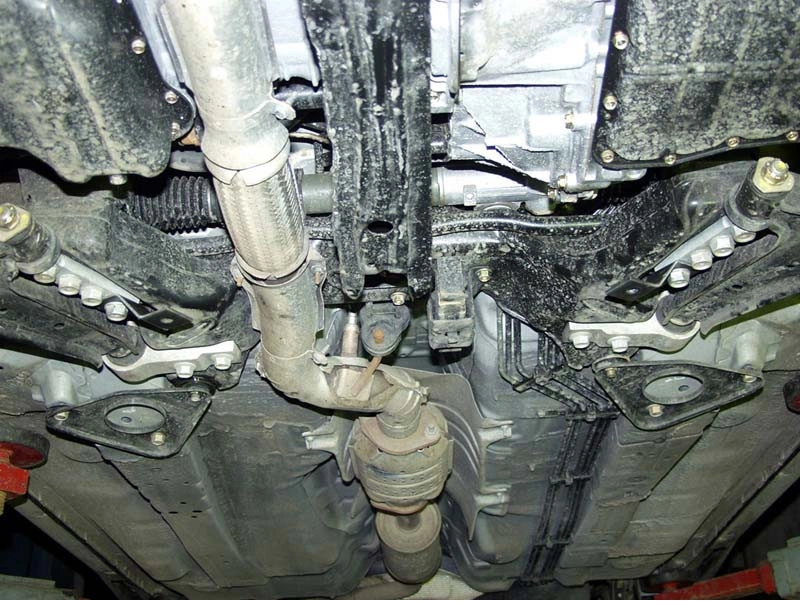 Bunnplate stål Nissan Almera Tino 2000 - 2006 | Motordeksel - Beskyttelse deksel under motor – bilde 5
