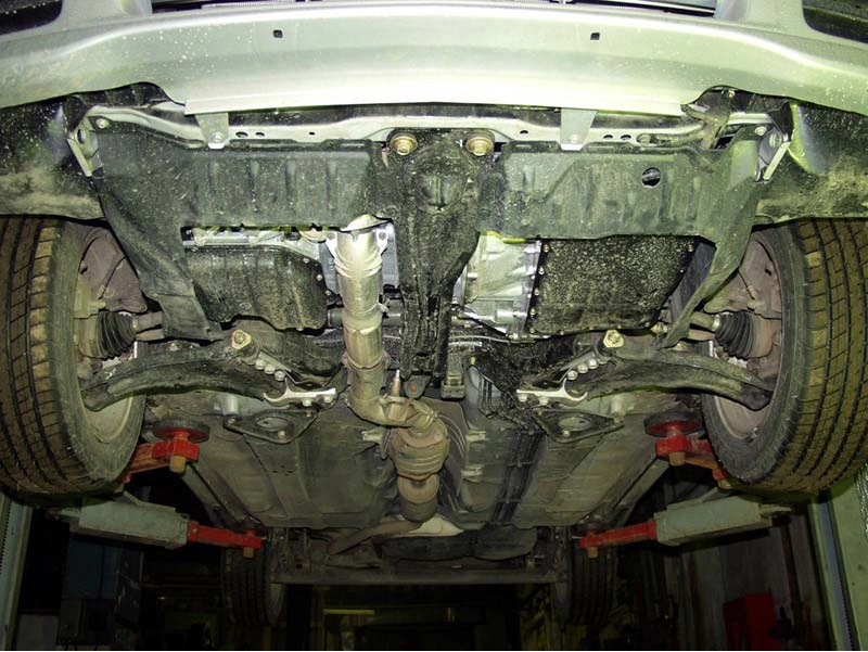 Bunnplate stål Nissan Almera Tino 2000 - 2006 | Motordeksel - Beskyttelse deksel under motor – bilde 6