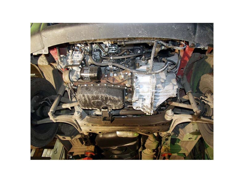Bunnplate stål Nissan Interstar / Renault Master / Opel Movano | Motordeksel - Beskyttelse deksel under motor – bilde 6