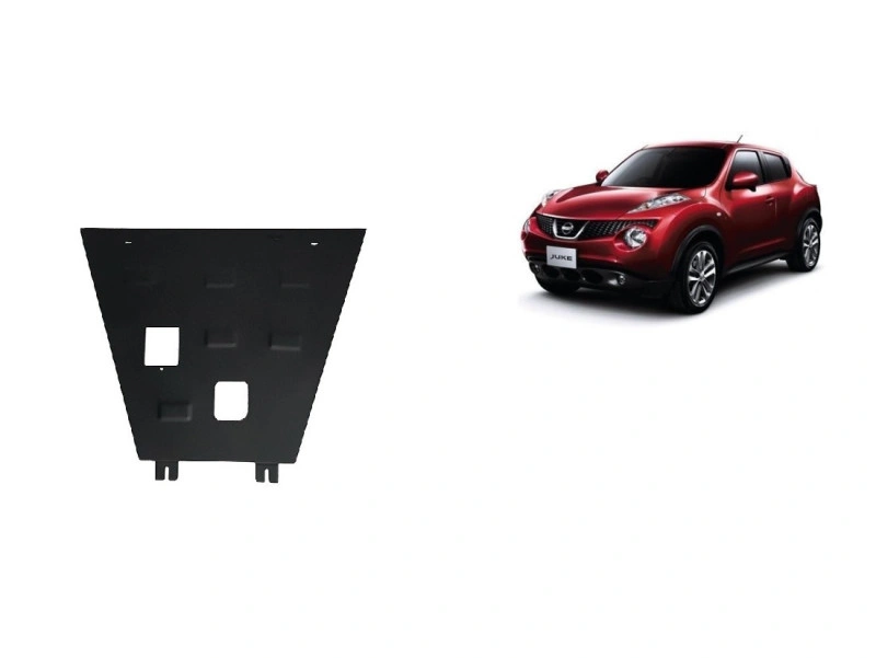 Bunnplate stål Nissan Juke 2010 - 2019 | Motordeksel - Beskyttelse deksel under motor