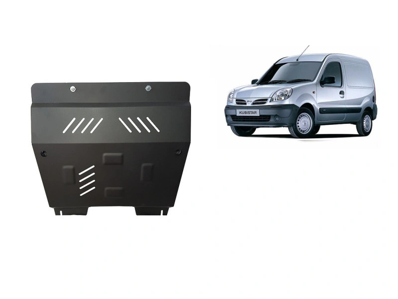 Bunnplate stål Nissan Kubistar 2004 - 2008 | Motordeksel - Beskyttelse deksel under motor