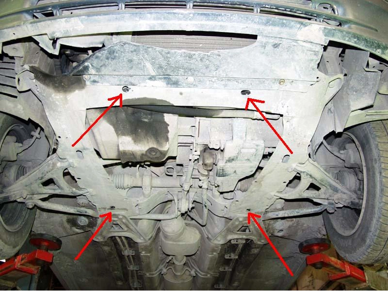 Bunnplate stål Nissan Kubistar 2004 - 2008 | Motordeksel - Beskyttelse deksel under motor – bilde 3