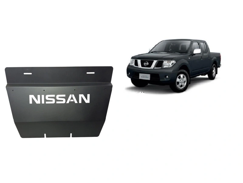 Bunnplate stål Nissan Navara 2005 - 2015 | Radiatordeksel - Beskyttelse deksel under radiator
