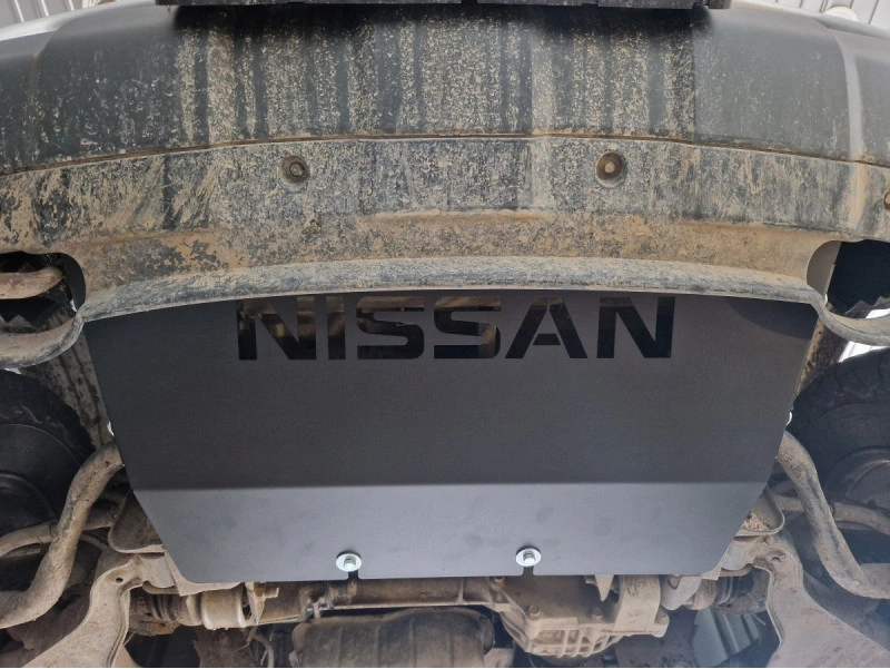 Bunnplate stål Nissan Navara 2005 - 2015 | Radiatordeksel - Beskyttelse deksel under radiator – bilde 3