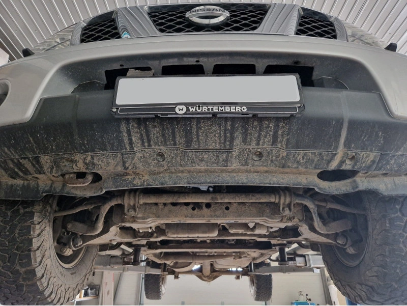 Bunnplate stål Nissan Navara 2005 - 2015 | Radiatordeksel - Beskyttelse deksel under radiator – bilde 7