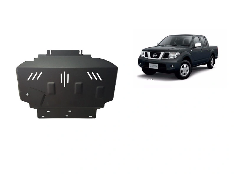 Bunnplate stål Nissan Navara III (D40) 2005 - 2015  │ Motordeksel - Beskyttelse deksel under motor
