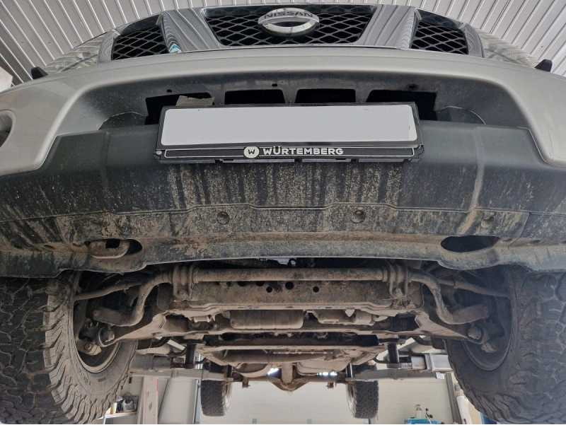 Bunnplate stål Nissan Navara III (D40) 2005 - 2015  │ Motordeksel - Beskyttelse deksel under motor – bilde 7