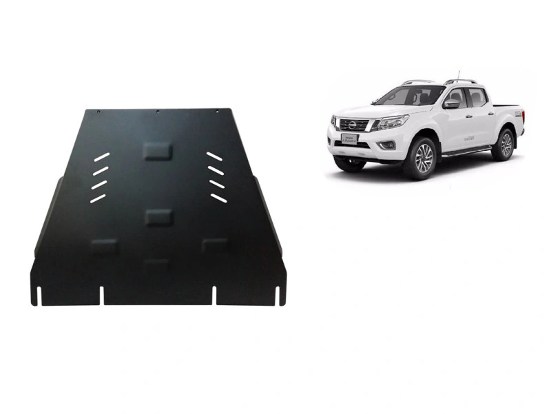 Bunnplate stål Nissan Navara NP300 D23 2015 - 2021 | Girkassedeksel - Beskyttelse deksel under girkasse