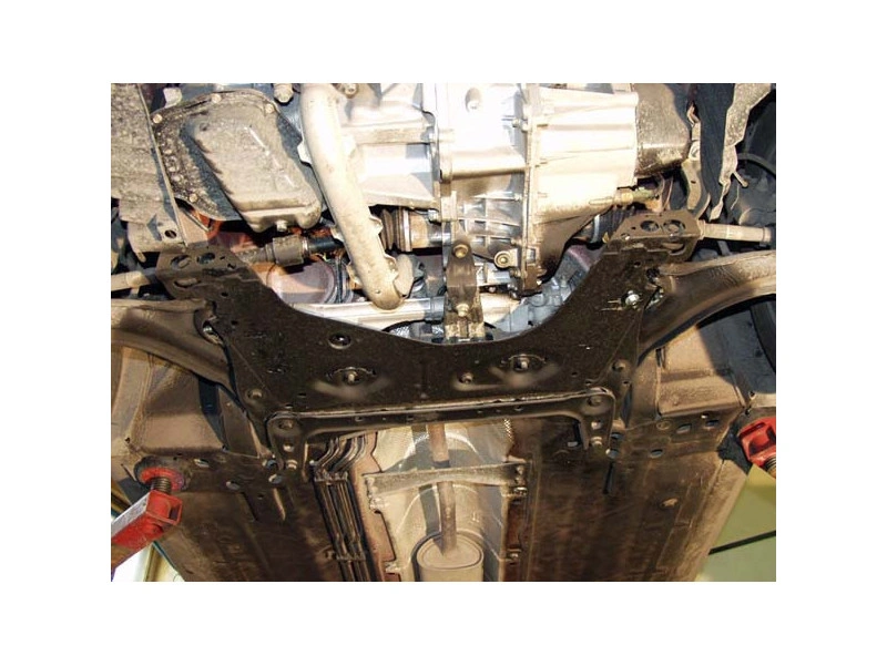 Bunnplate stål Nissan Note 2007 - 2013 | Motordeksel - Beskyttelse deksel under motor – bilde 4