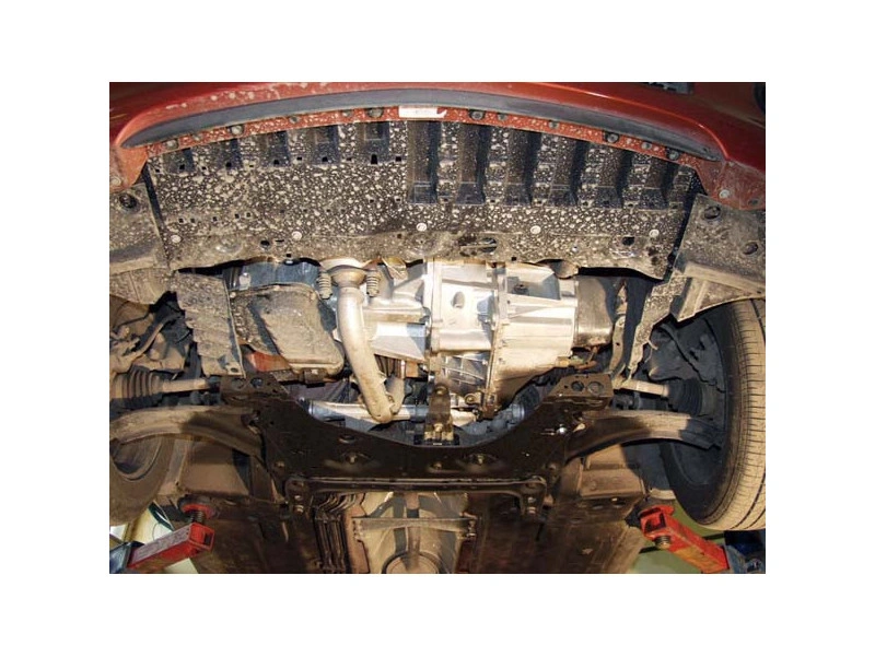 Bunnplate stål Nissan Note 2007 - 2013 | Motordeksel - Beskyttelse deksel under motor – bilde 5