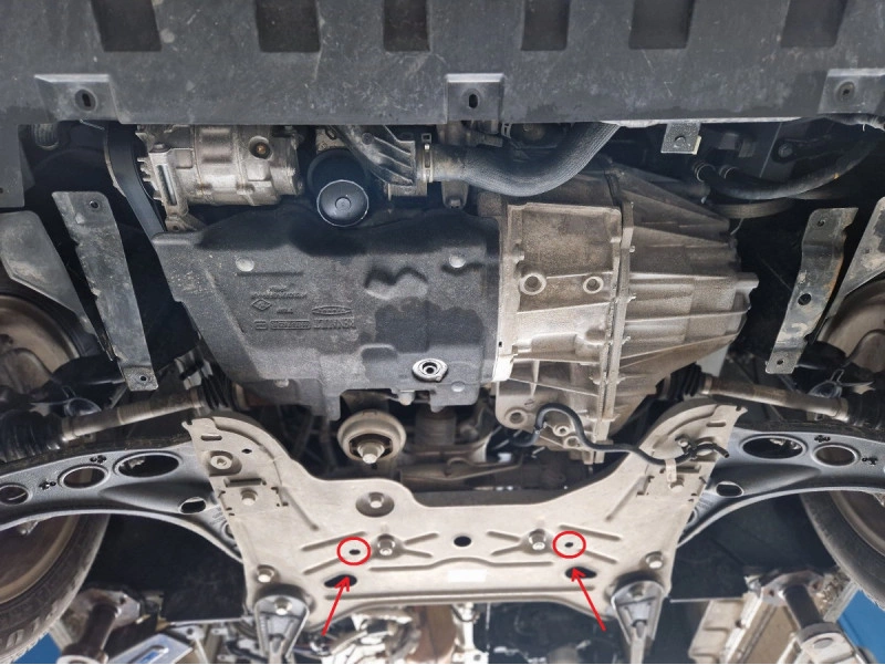 Bunnplate stål Nissan NV300 2022 -> |  Motordeksel - Beskyttelse deksel under motor – bilde 6