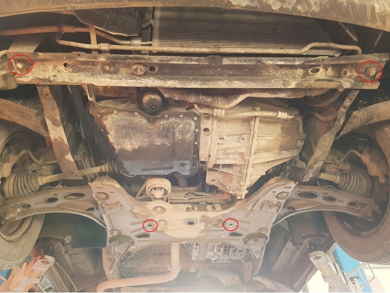 Bunnplate stål Nissan Primastar 2001 - 2015 | Motordeksel - Beskyttelse deksel under motor – bilde 6