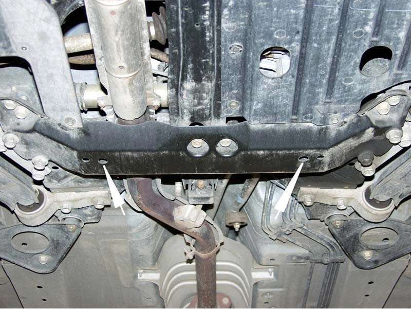 Bunnplate stål Nissan Primera P12 2001 - 2007 | Motordeksel - Beskyttelse deksel under motor – bilde 3