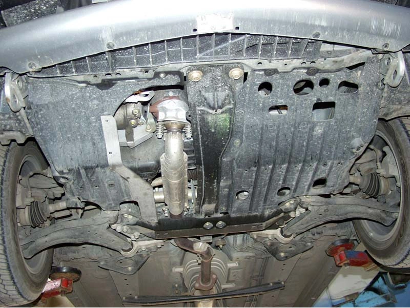 Bunnplate stål Nissan Primera P12 2001 - 2007 | Motordeksel - Beskyttelse deksel under motor – bilde 5