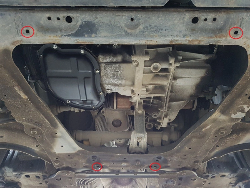 Bunnplate stål Nissan Pulsar 2012 - 2018 | Motordeksel - Beskyttelse deksel under motor – bilde 4