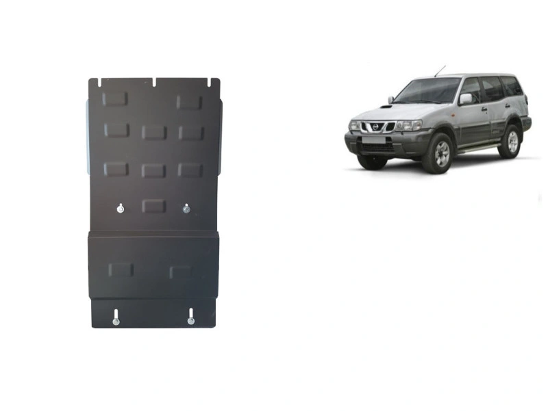 Bunnplate stål Nissan Terrano II 1992 - 2007 | Girkassedeksel - Beskyttelse deksel under girkasse