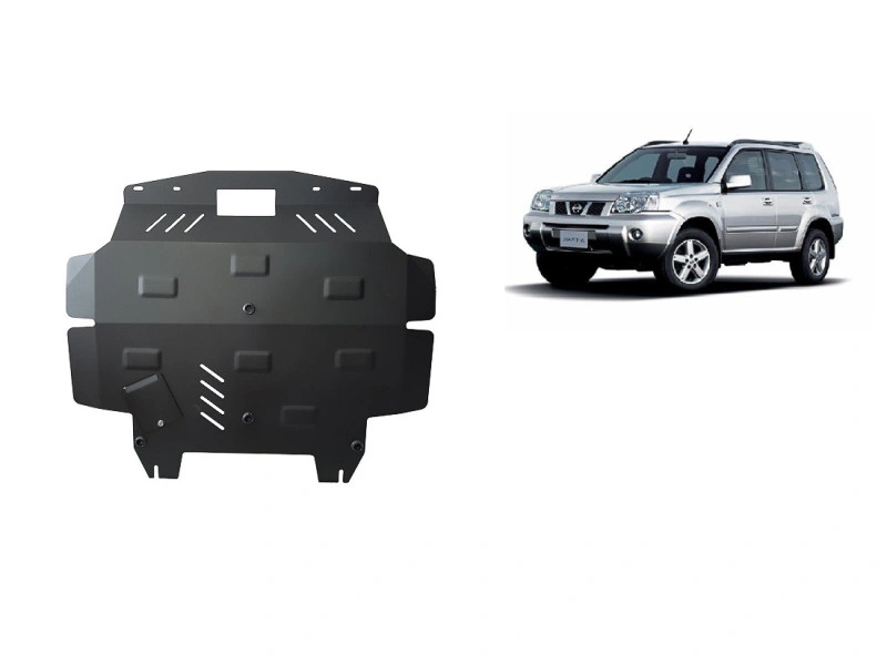 Bunnplate stål Nissan X-Trail T30 2001 - 2007 | Motordeksel - Beskyttelse deksel under motor
