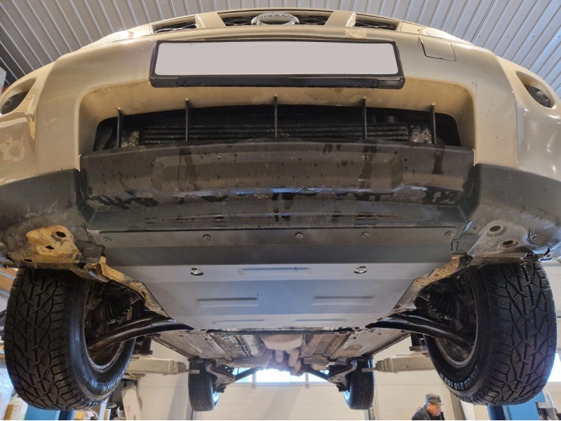 Bunnplate stål Nissan X-Trail T31 2007 - 2013 | Motordeksel - Beskyttelse deksel under motor – bilde 4