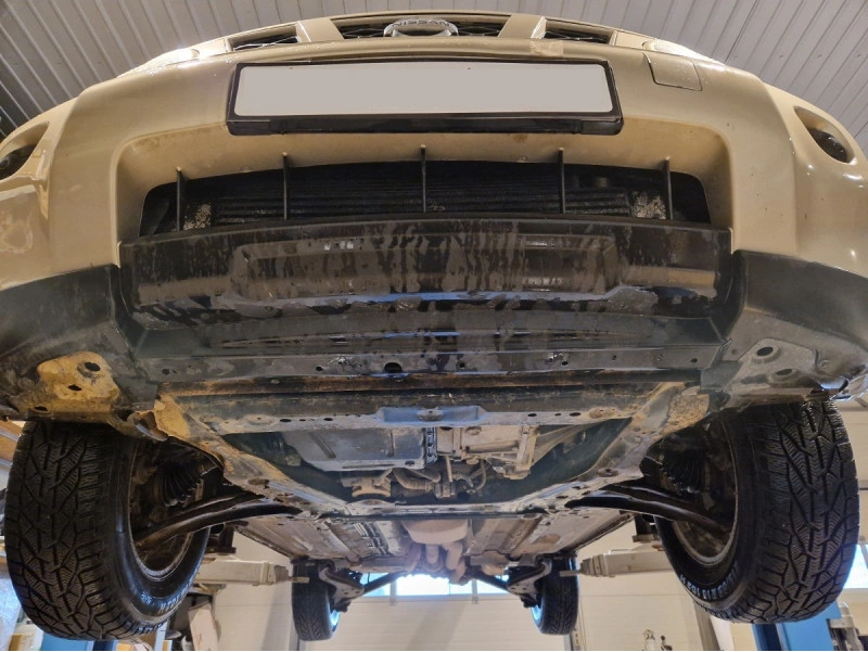 Bunnplate stål Nissan X-Trail T31 2007 - 2013 | Motordeksel - Beskyttelse deksel under motor – bilde 5