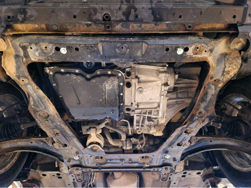 Bunnplate stål Nissan X-Trail T31 2007 - 2013 | Motordeksel - Beskyttelse deksel under motor – bilde 7