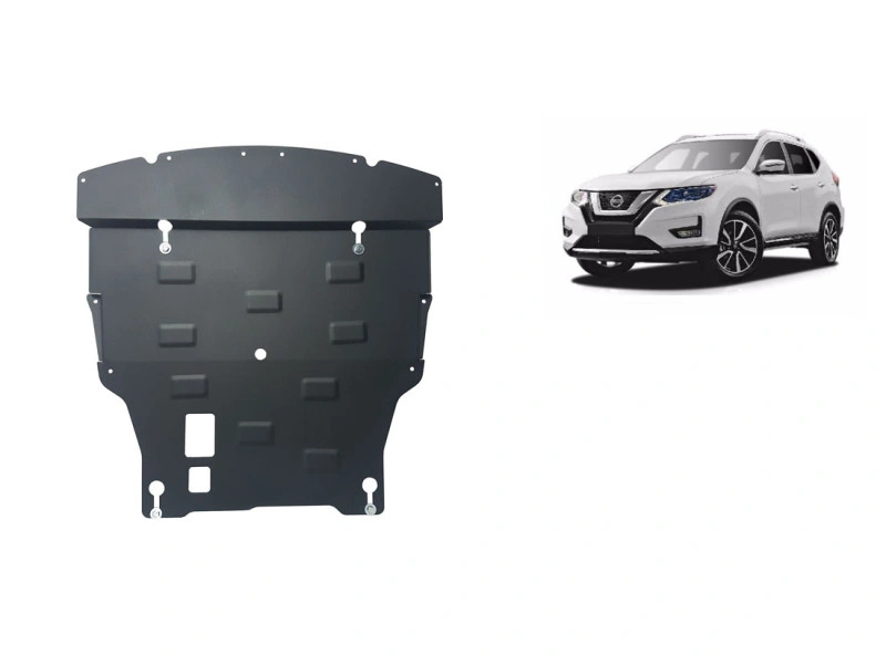 Bunnplate stål Nissan X-Trail T32 2013 - 2022 | Motordeksel - Beskyttelse deksel under motor