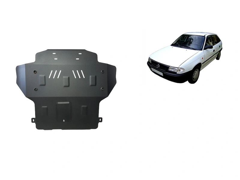 Bunnplate stål Opel Astra F 1991 - 1996 | Motordeksel - Beskyttelse deksel under motor