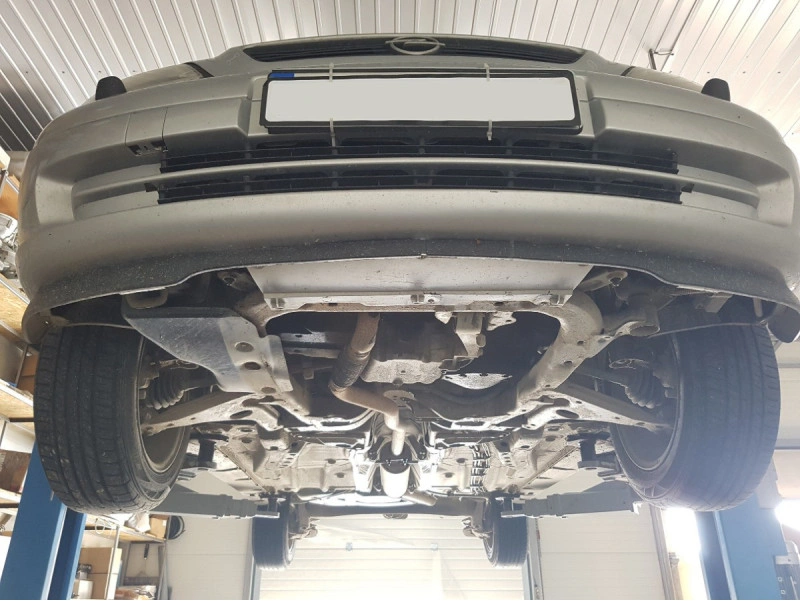 Bunnplate stål Opel Astra G / Opel Zafira | Motordeksel - Beskyttelse deksel under motor – bilde 3