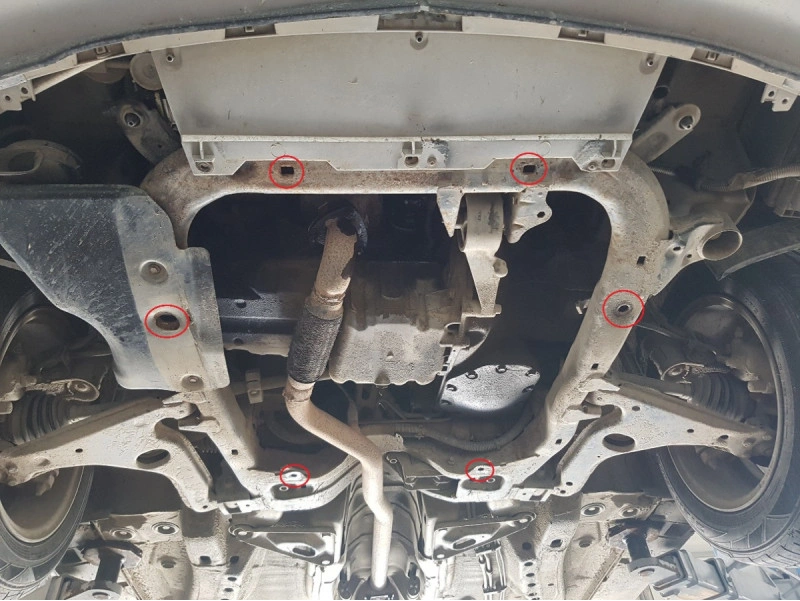 Bunnplate stål Opel Astra G / Opel Zafira | Motordeksel - Beskyttelse deksel under motor – bilde 9